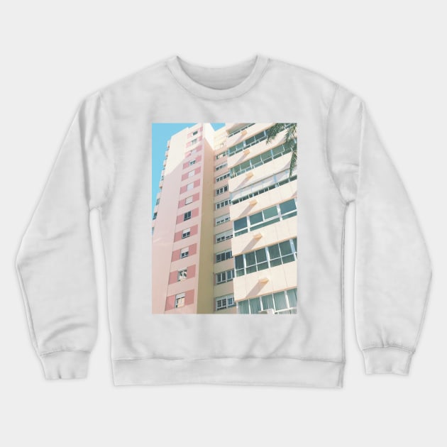 Pastel Facade Crewneck Sweatshirt by Cassia